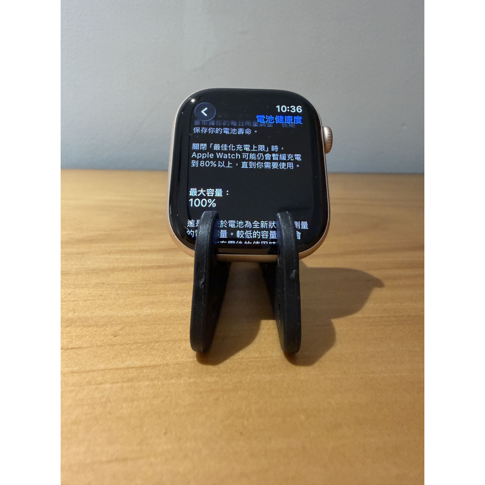 Apple Watch 11 46mm 金 🔋100%⛑️保固-2026/11│外觀99成新│原廠電池│螢幕無傷-細節圖2
