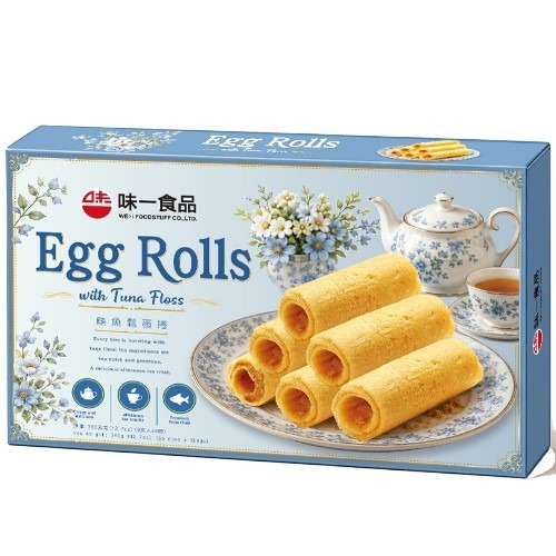 鮪魚鬆蛋捲9支入x6包禮盒