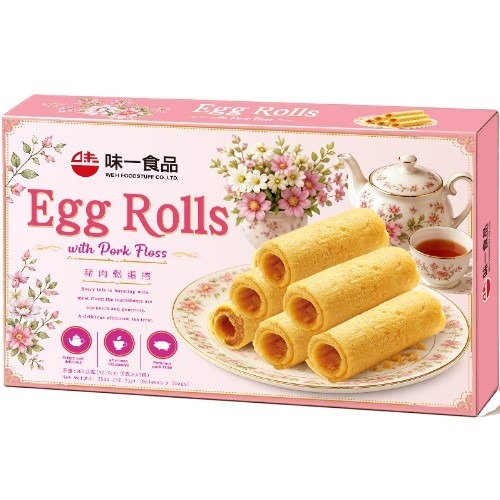 豬肉鬆蛋捲9支入x6包禮盒