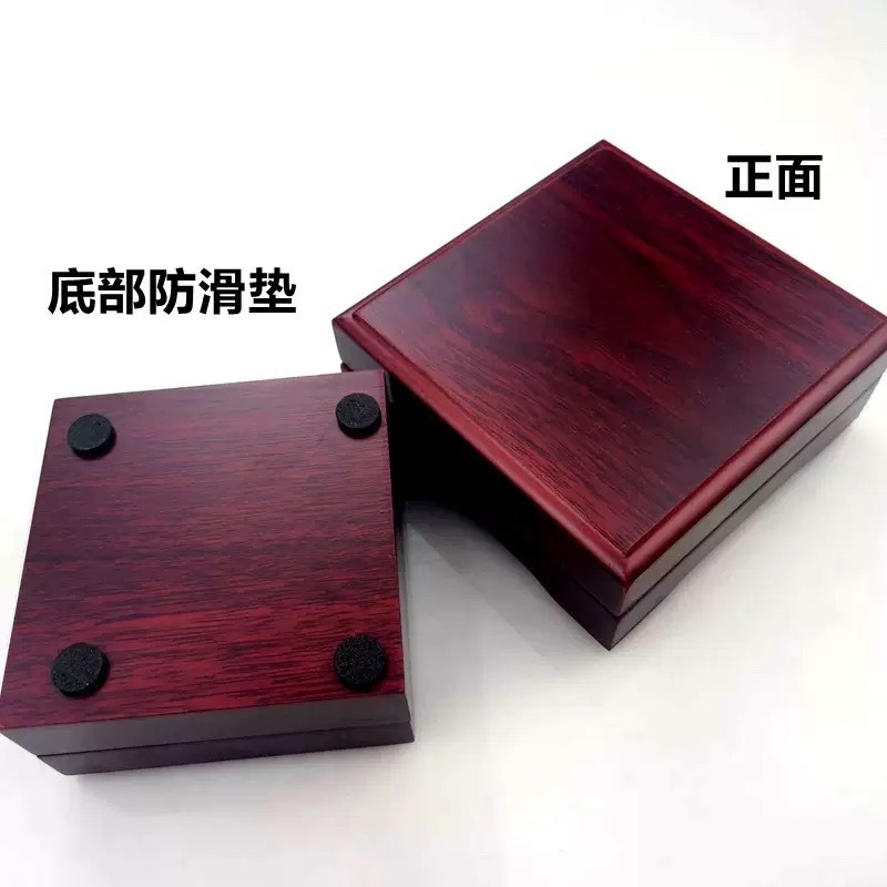 現貨供應 弘喧 木盒 印台 硃砂 宮廟  印泥 印油 印臺 朱砂 官印 紅色 方形 寺廟 傳承 高檔 合約 交接 平安-細節圖4