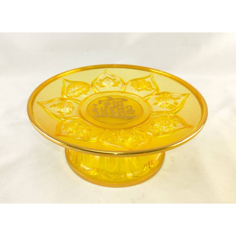 現貨供應 弘喧 仿琉璃 塑膠供盤 水果盤 供佛 禮佛 佛桌 法會 拜拜 結婚 過年 祖先 貢果 招財 敬神 中元 祭祀-細節圖6