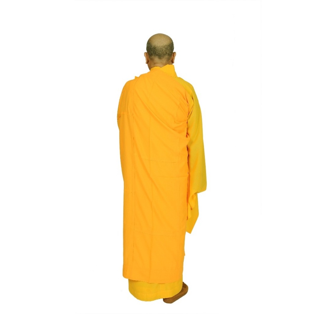 現貨供應 弘喧 僧服 僧人 出家人 披衣 九衣 11寬 嚴肅 法會 禮佛 修行 搭衣 受戒 台麻 七懺衣 佛教 高僧-細節圖5