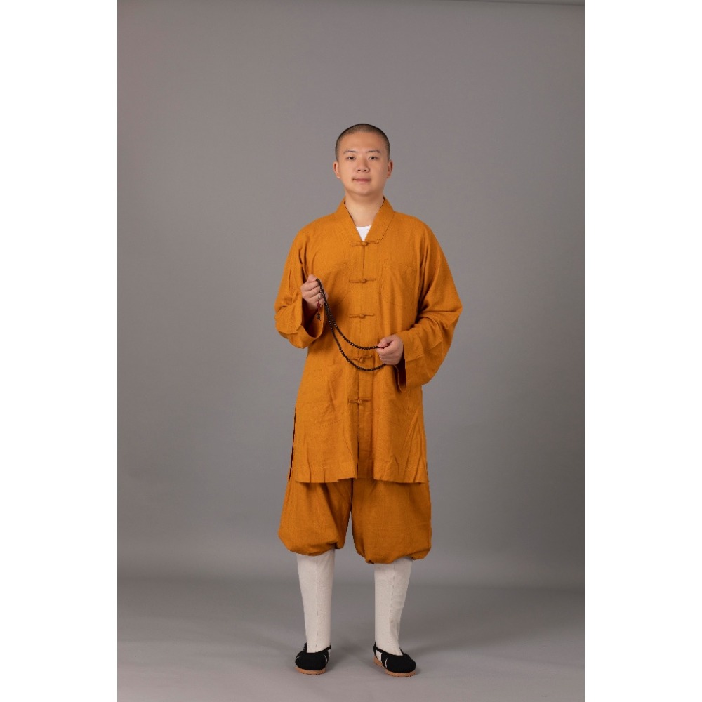 現貨供應 弘喧 佛教 僧服 出家人 衣服 短掛 棉麻竹節 吸汗 柔軟 透氣 和尚 出家眾 僧人 高僧 外出 禮佛-規格圖8