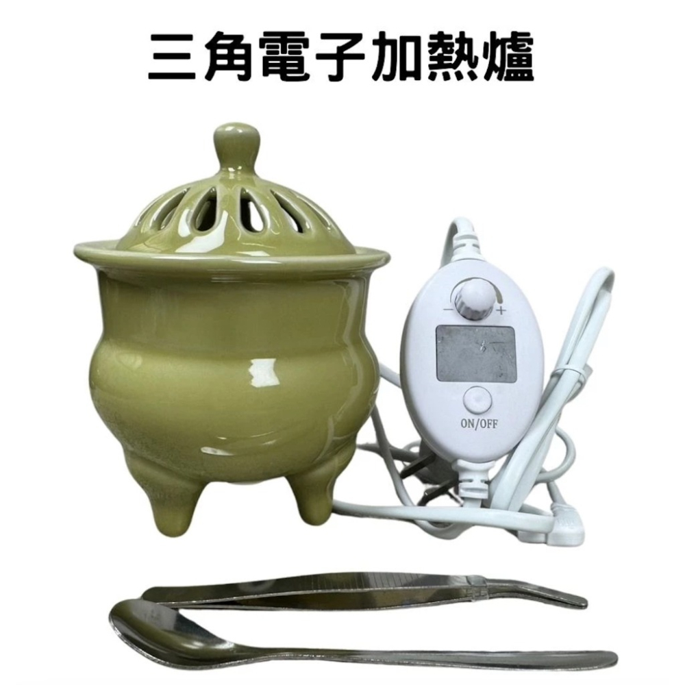 現貨供應 弘喧 電子香爐 陶瓷 高溫爐 薰香 加熱香粉 加熱精油 香爐  定時 調溫 檀香 擴香石 中式 簡約 沉香-細節圖2