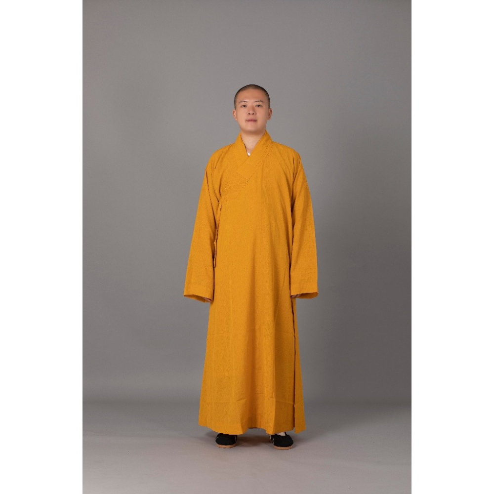 現貨供應 弘喧 佛教 僧服 出家人 衣服 長衫 TR布 禪意 吸汗 柔軟 透氣 和尚 出家眾 僧人 高僧 外出 禮佛-細節圖2