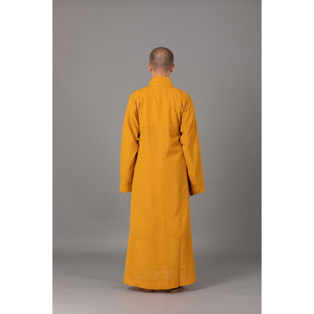現貨供應 弘喧 佛教 僧服 出家人 衣服 長衫 TR布 禪意 吸汗 柔軟 透氣 和尚 出家眾 僧人 高僧 外出 禮佛-細節圖3