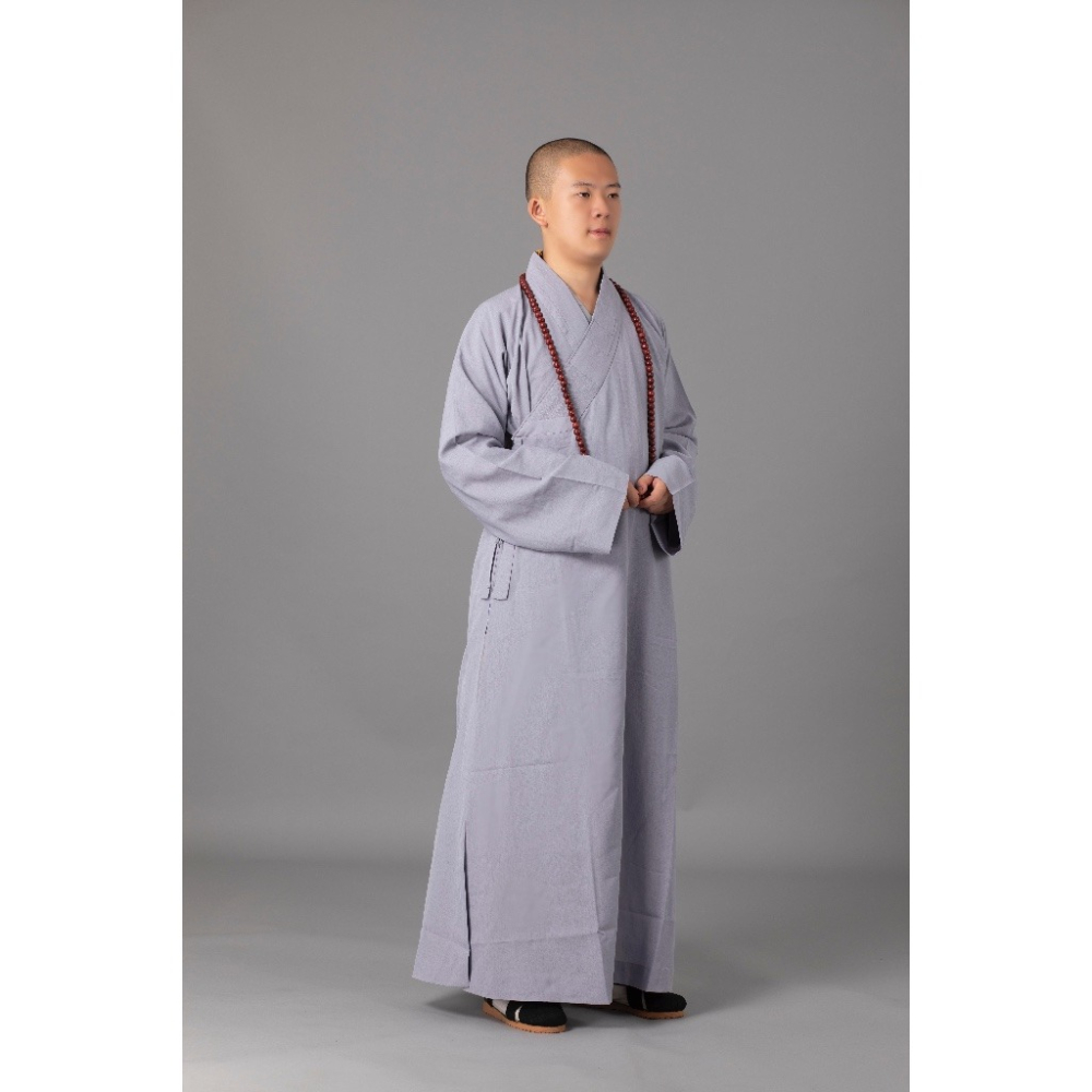 現貨供應 弘喧 佛教 僧服 出家人 衣服 長衫 TR布 禪意 吸汗 柔軟 透氣 和尚 出家眾 僧人 高僧 外出 禮佛-細節圖5
