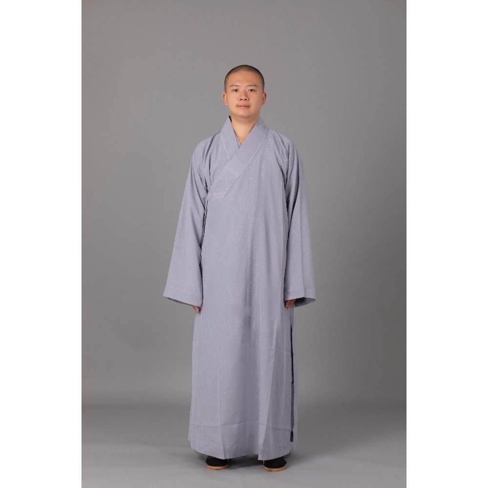 現貨供應 弘喧 佛教 僧服 出家人 衣服 長衫 TR布 禪意 吸汗 柔軟 透氣 和尚 出家眾 僧人 高僧 外出 禮佛-規格圖6