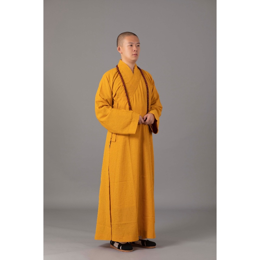 現貨供應 弘喧 佛教 僧服 出家人 衣服 長衫 TR布 禪意 吸汗 柔軟 透氣 和尚 出家眾 僧人 高僧 外出 禮佛-規格圖6