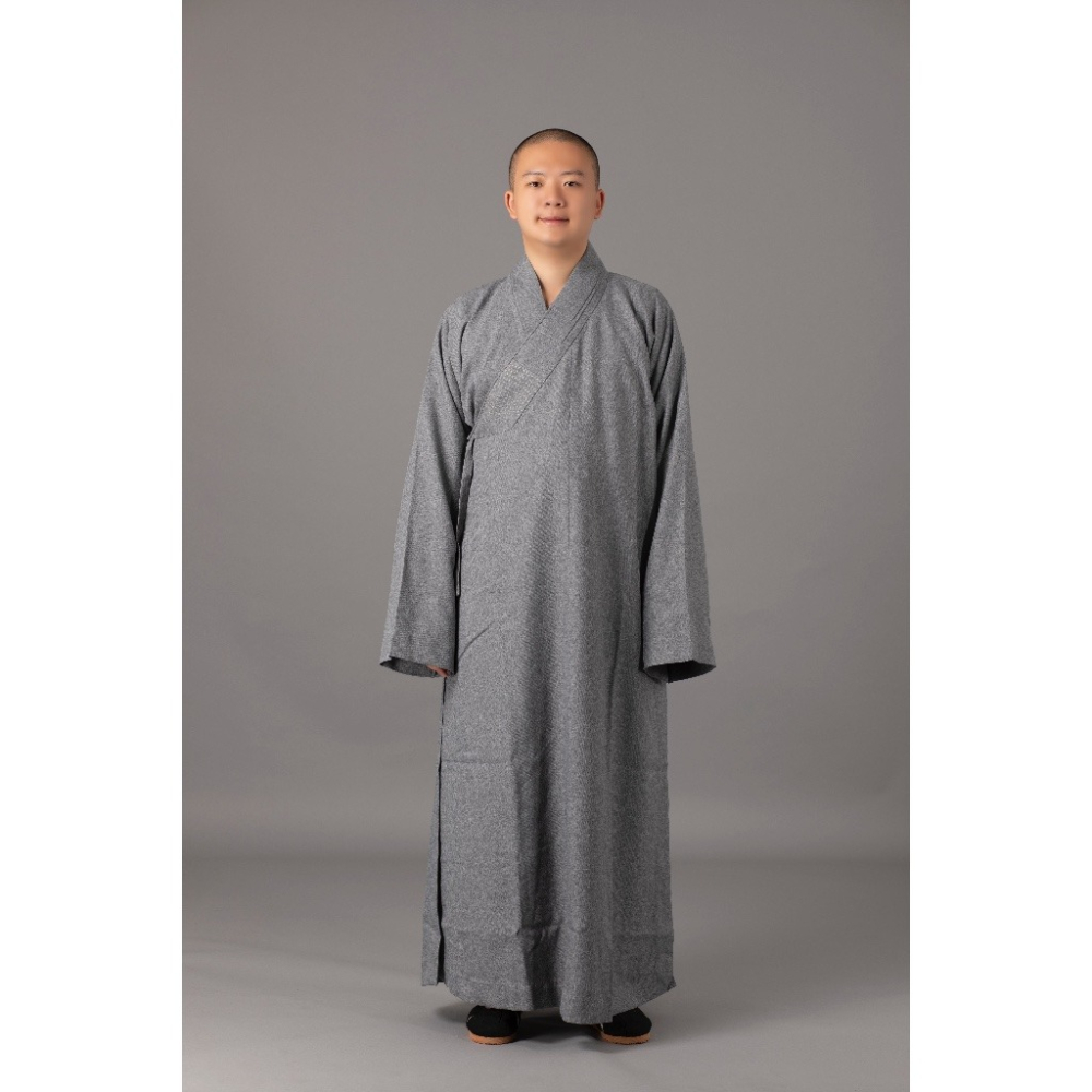 現貨供應 弘喧 佛教 僧服 出家人 衣服 長衫 斜紋布 禪意 吸汗 柔軟 透氣 和尚 出家眾 僧人 高僧 外出 禮佛-細節圖3