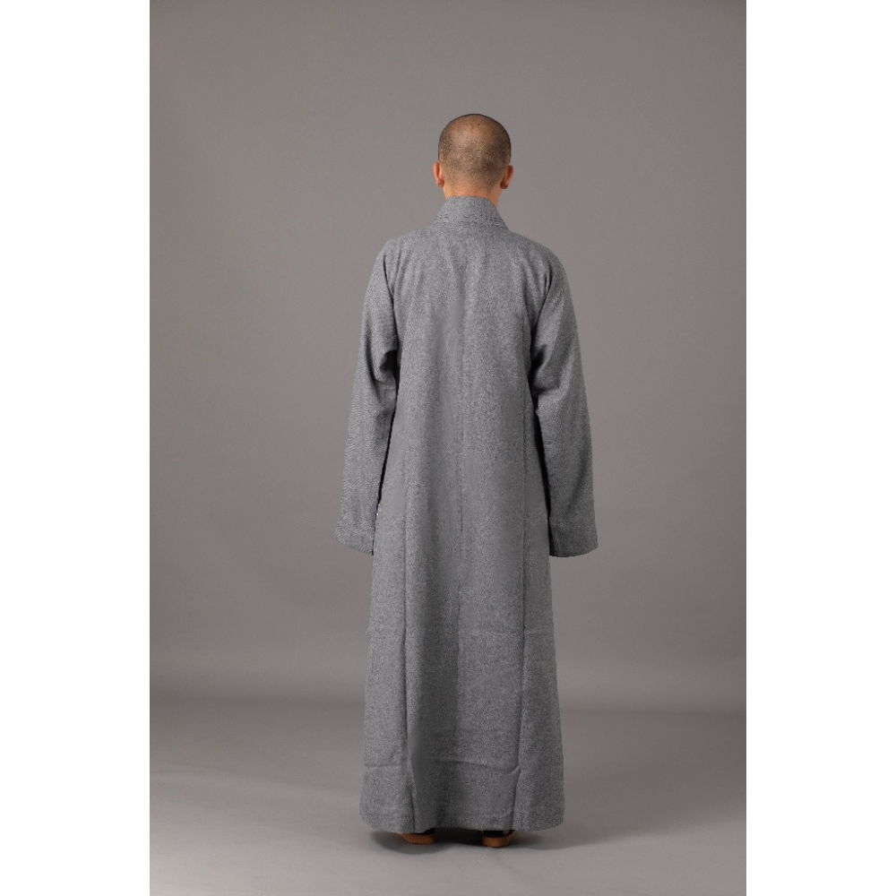 現貨供應 弘喧 佛教 僧服 出家人 衣服 長衫 斜紋布 禪意 吸汗 柔軟 透氣 和尚 出家眾 僧人 高僧 外出 禮佛-細節圖4