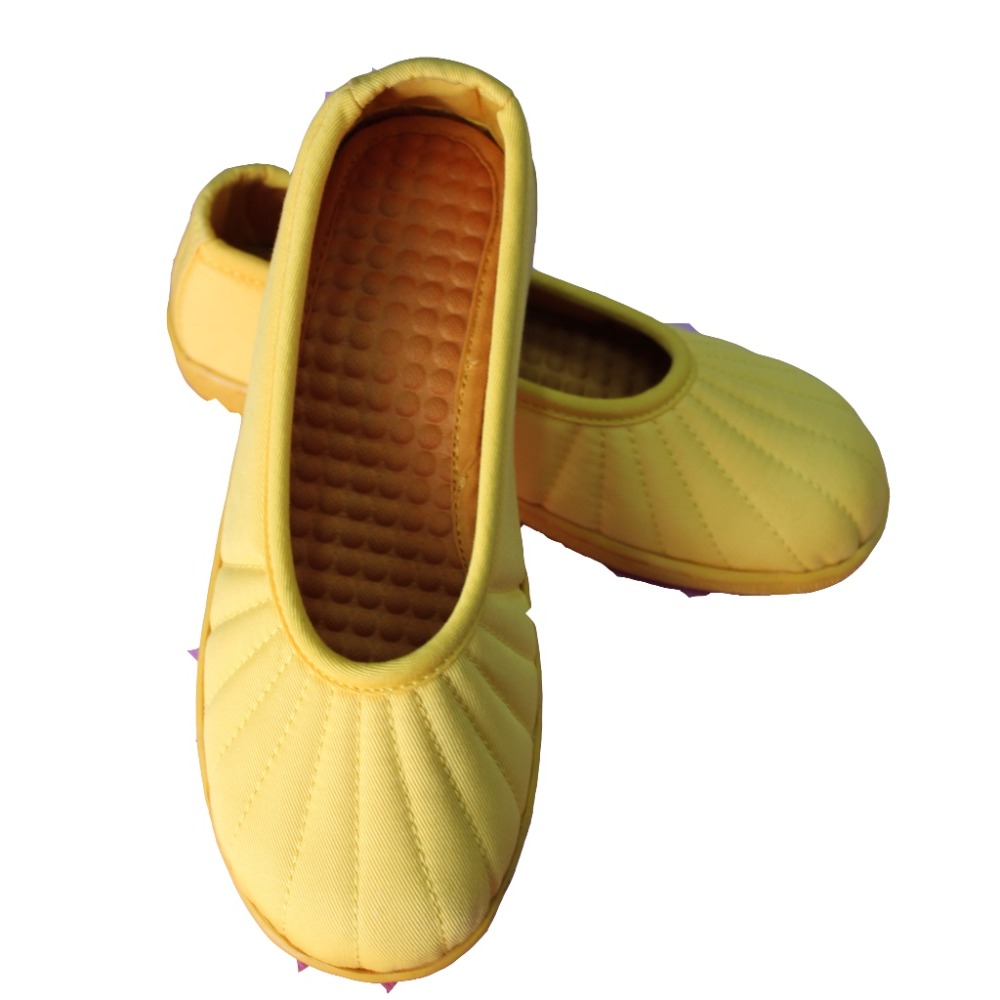 現貨供應 弘喧 居士鞋 黃色 土黃色 功夫鞋 禪修 道鞋 朝聖鞋 道士鞋 宮廟鞋 方便鞋 輕便鞋 廟會 中國風 佛鞋-規格圖2