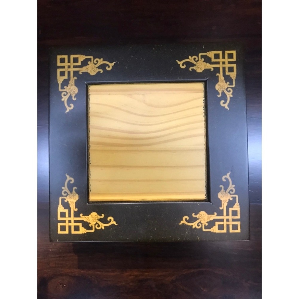 弘喧 現貨供應 仿黑檀入檜木 神明貼座 實木 8寸8 1尺3 雙色 木頭雕刻 龍椅  精雕 神尊 貼座 神明  疊座-細節圖2