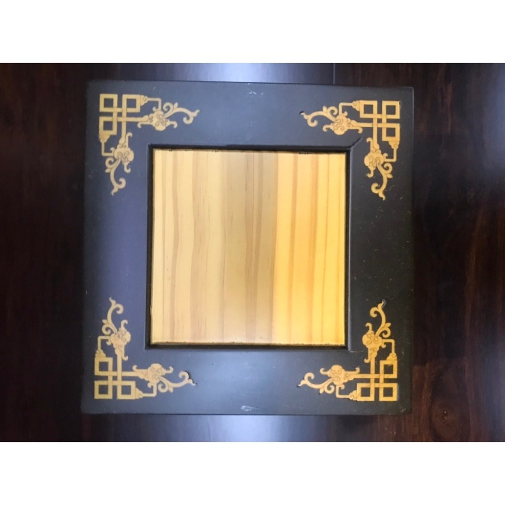 弘喧 現貨供應 仿黑檀入檜木 神明貼座 實木 8寸8 1尺3 雙色 木頭雕刻 龍椅  精雕 神尊 貼座 神明  疊座-細節圖3