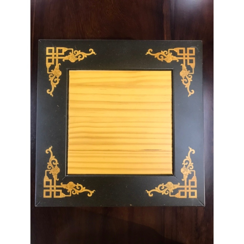 弘喧 現貨供應 仿黑檀入檜木 神明貼座 實木 8寸8 1尺3 雙色 木頭雕刻 龍椅  精雕 神尊 貼座 神明  疊座-細節圖6