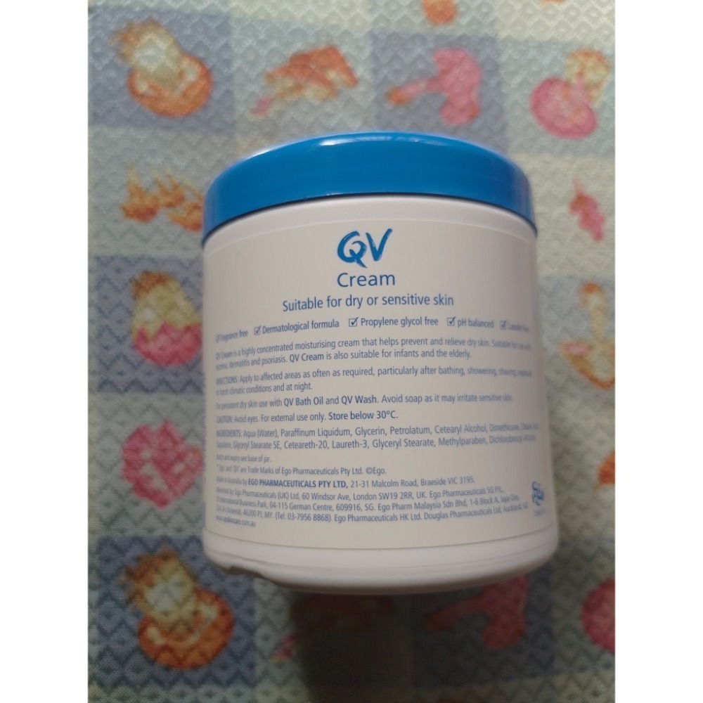 澳洲（意高）QV 舒敏加護乳霜500g-細節圖2