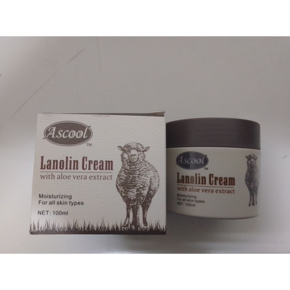 Ascool 綿羊油乳霜(Lanolin Cream) 100ml-細節圖2