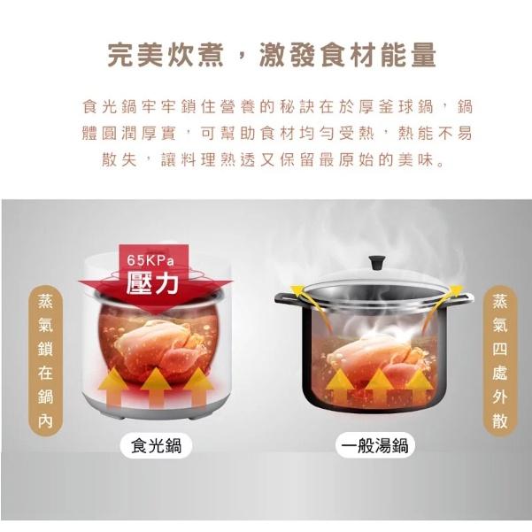 💪購給力💪【KINYO】食光鍋｜全能智慧壓力鍋 電子壓力鍋 2.5L壓力鍋 電子鍋  時光鍋-細節圖6