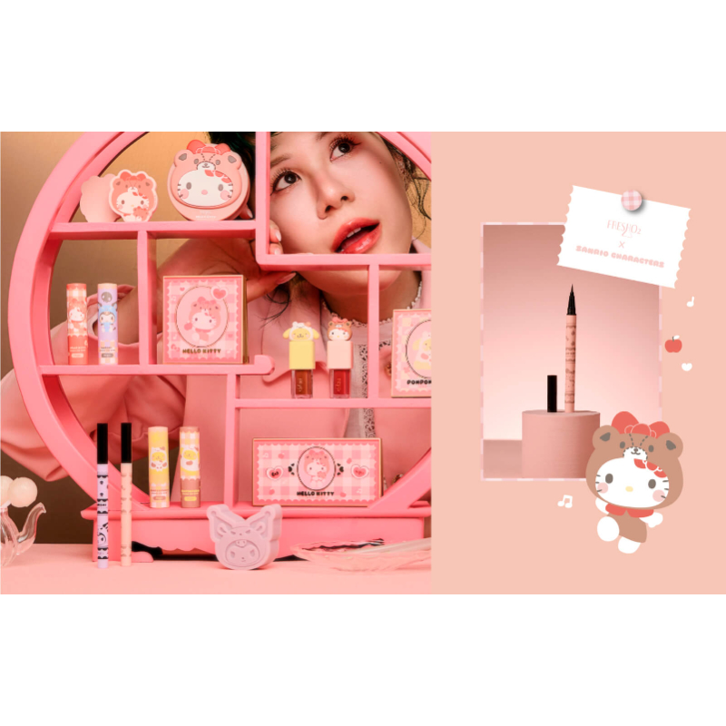 三麗鷗 Hello Kitty 盡情哭眼線液 (咖啡色)-細節圖6
