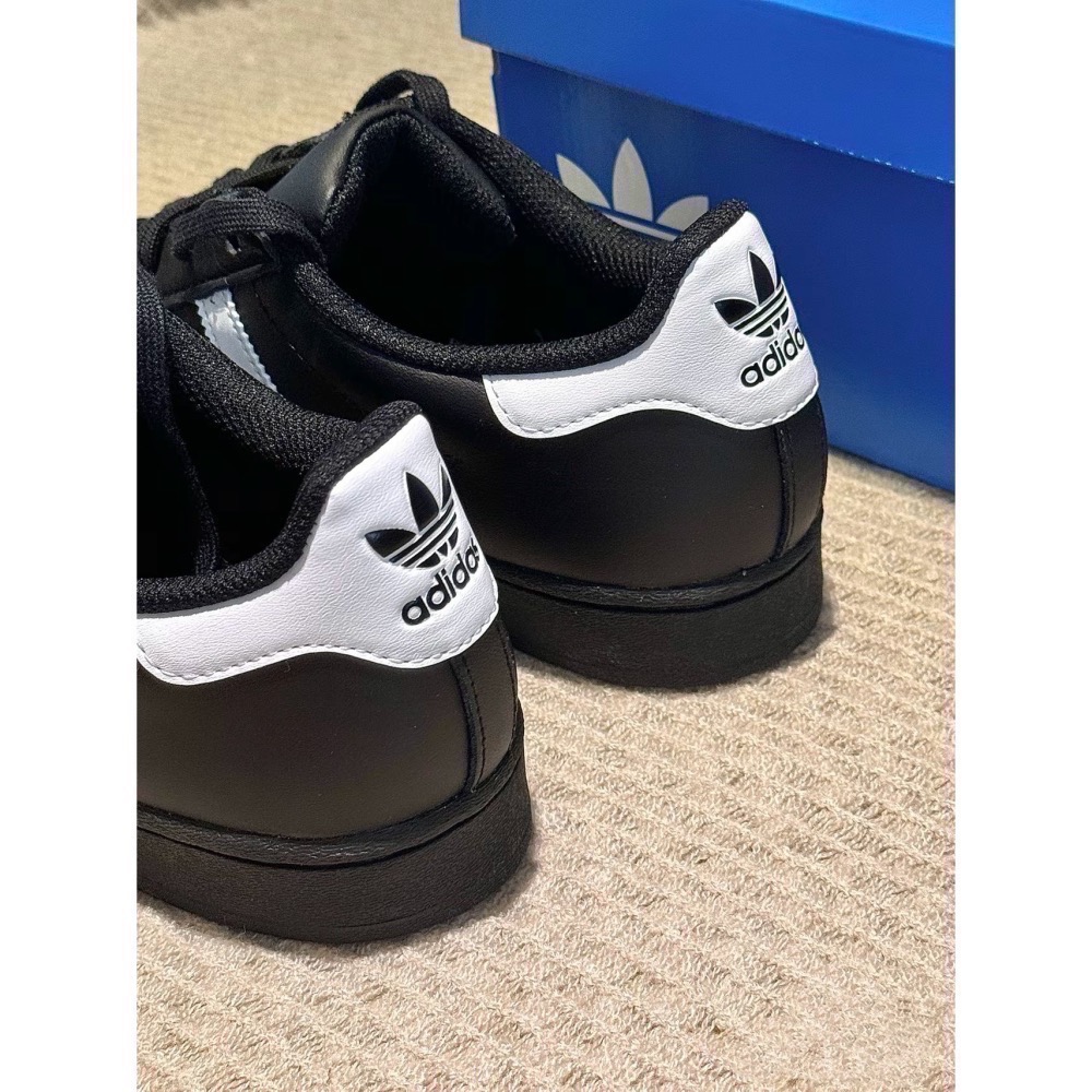 [MXX] Adidas Originals Superstar 黑 金標 貝殼頭 休閒鞋 EG4959 男女鞋-細節圖8