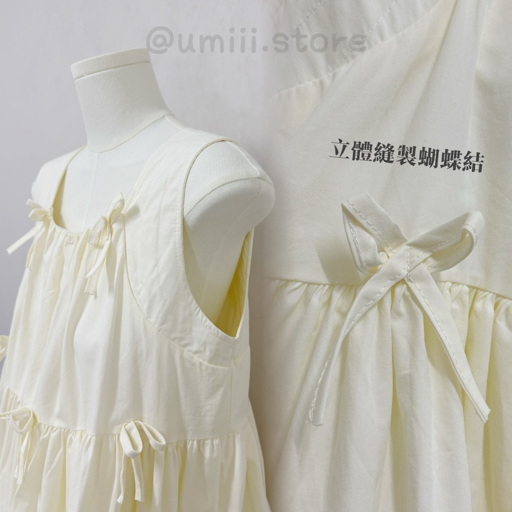 現貨 A005【立體蝴蝶結蛋糕短洋】-細節圖5