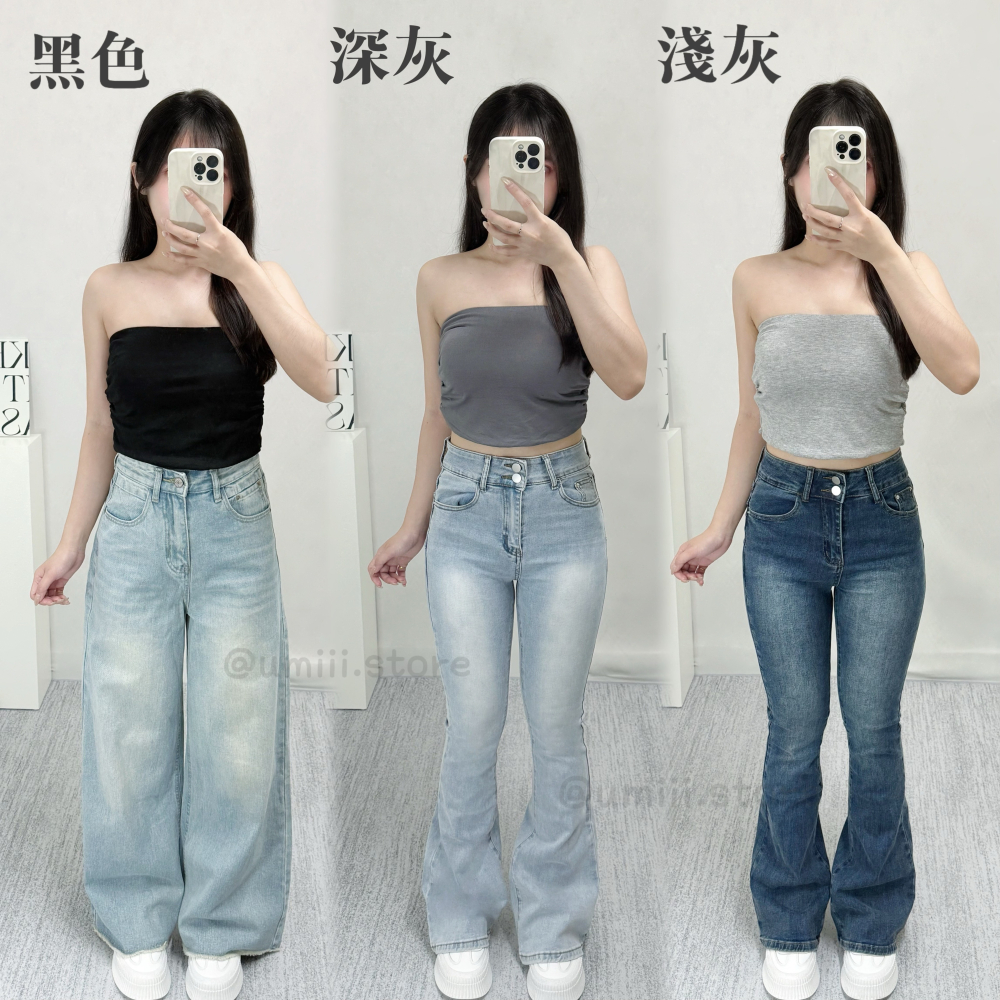 現貨+預購 A007【多色抓皺平口背心】-細節圖2