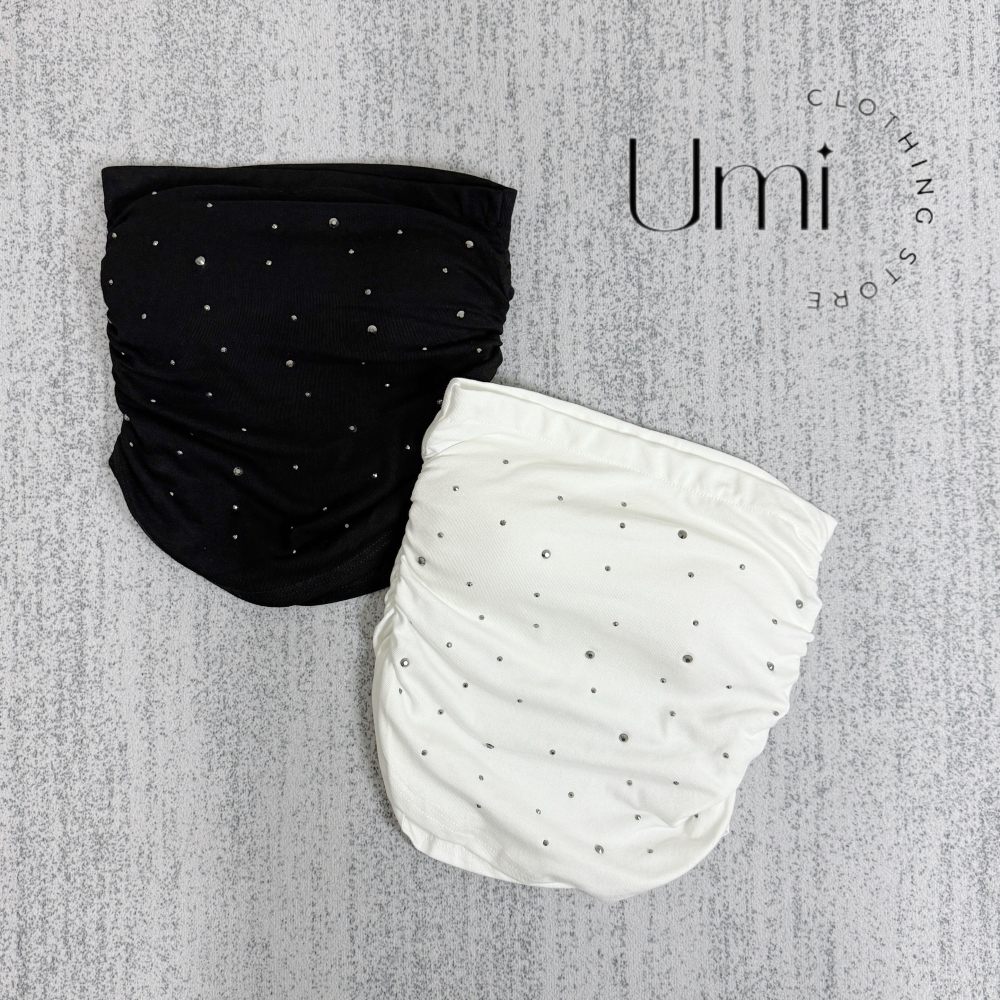 現貨+預購 A009【立體閃鑽平口背心】-細節圖5