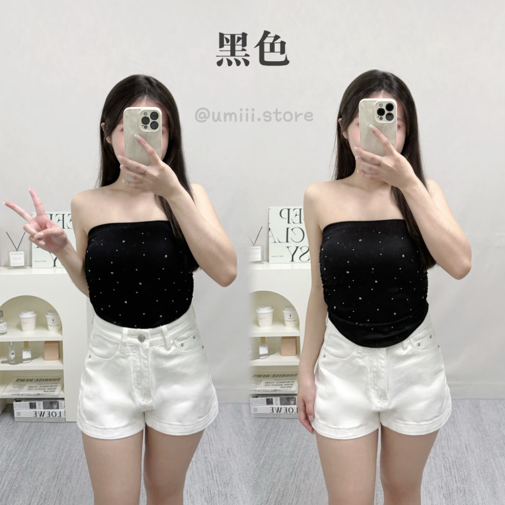 現貨+預購 A009【立體閃鑽平口背心】-規格圖7