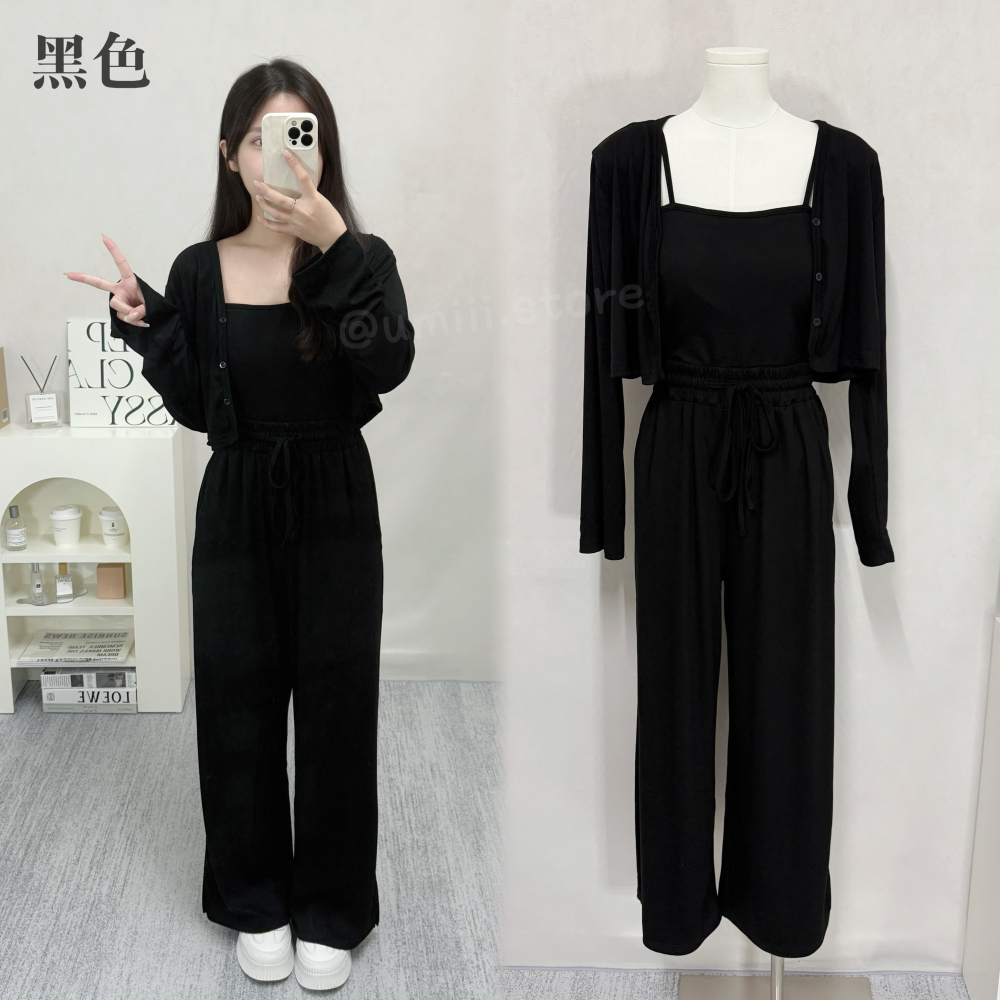 現貨+預購 C006【慵懶柔適三件套】-細節圖2