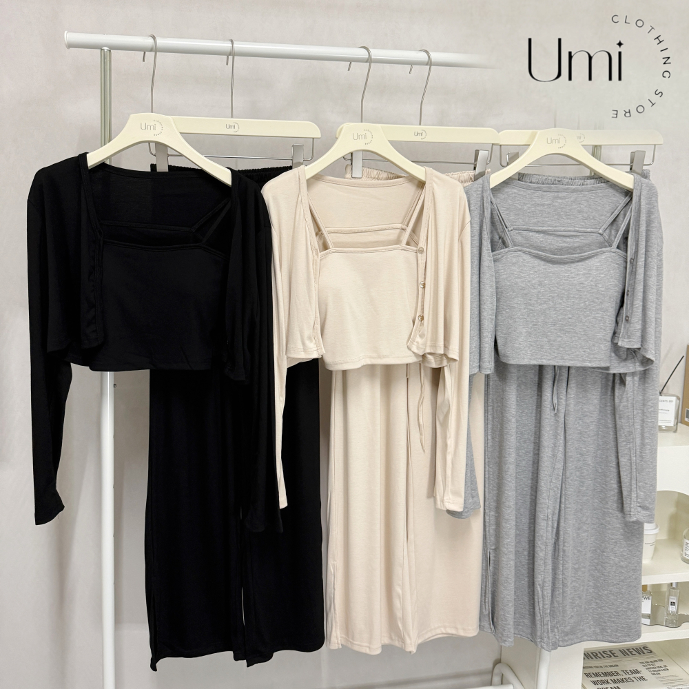 現貨+預購 C006【慵懶柔適三件套】-細節圖6