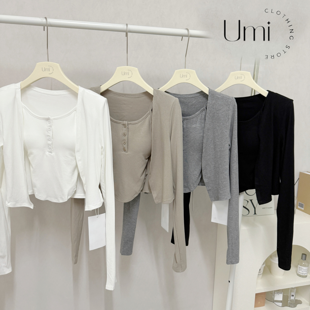 現貨+預購 D010【溫柔彈力背心+外套兩件式set】-細節圖6