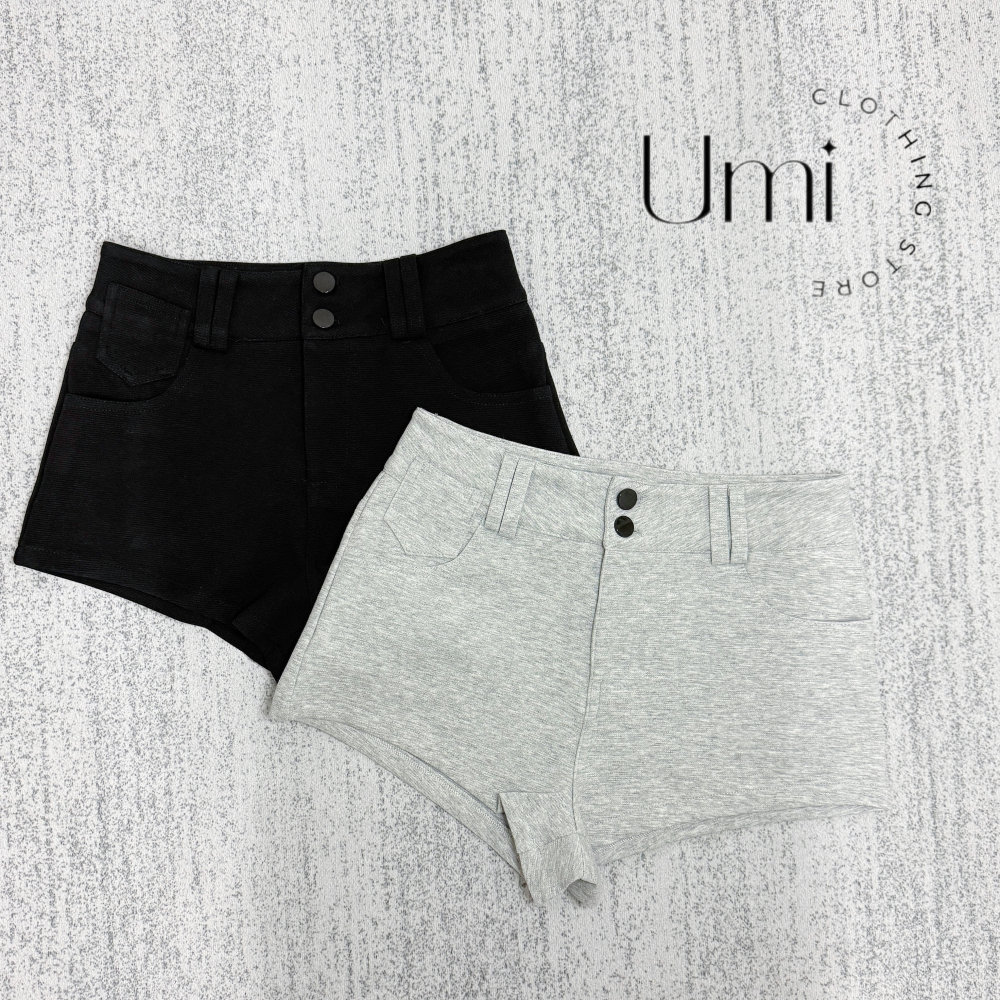 現貨+預購 E009【質感修身短褲】-細節圖4