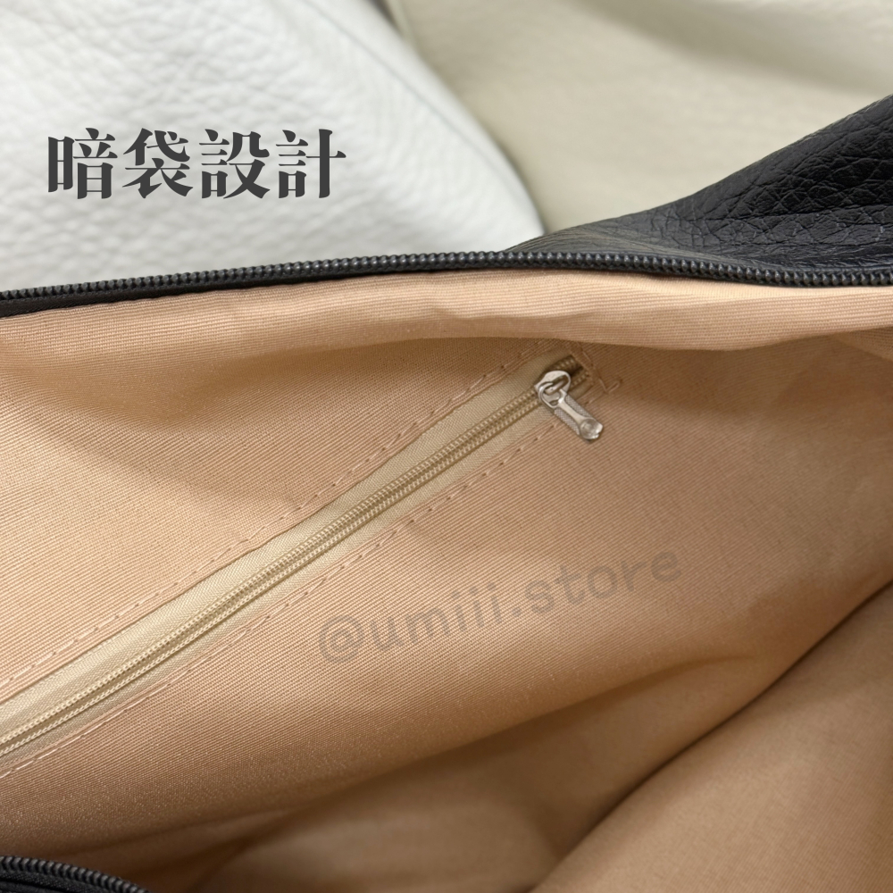 現貨+預購 F002【通勤大容量荔枝皮斜背包】-細節圖8