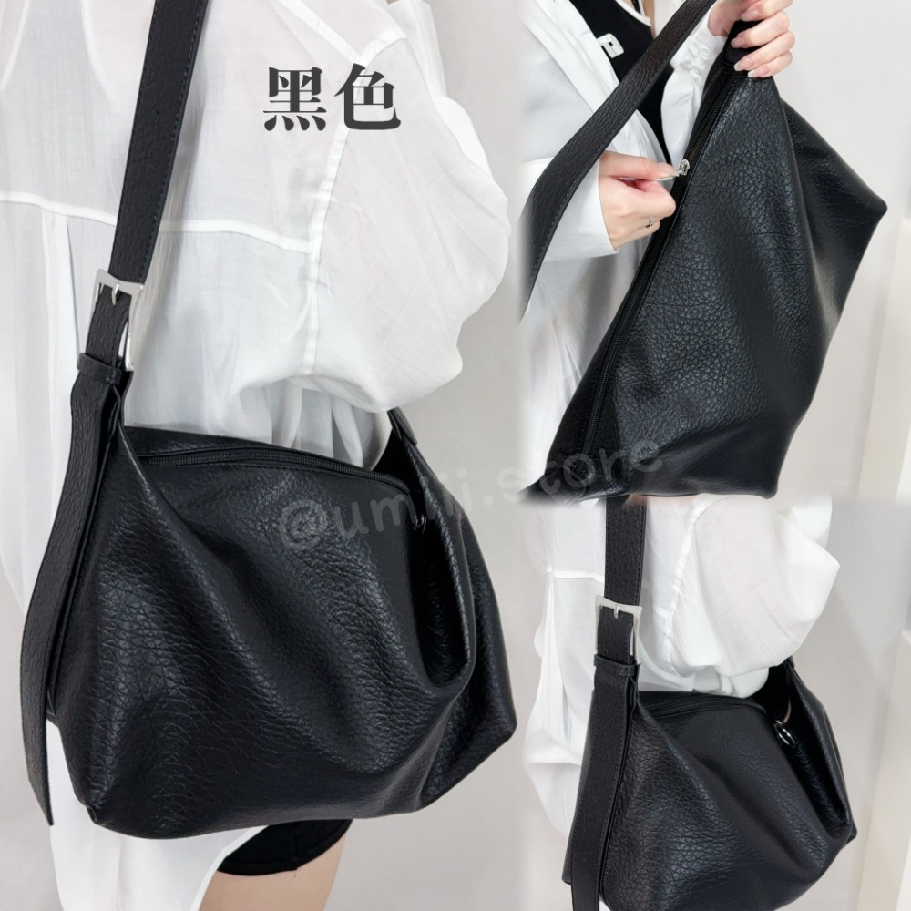 現貨+預購 F002【通勤大容量荔枝皮斜背包】-規格圖10