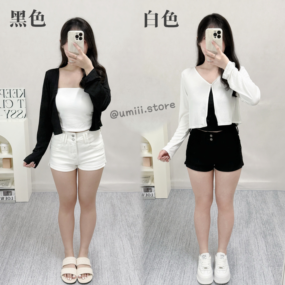 現貨+預購 G001【涼感單釦親膚外套】-細節圖2