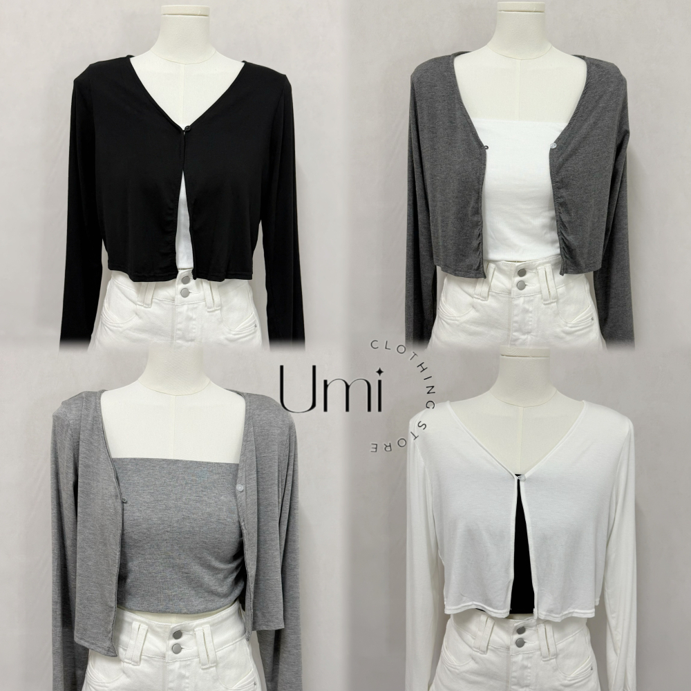 現貨+預購 G001【涼感單釦親膚外套】-細節圖4