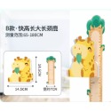 可愛卡通3D磁吸身高測量尺(可貼牆)-規格圖1