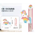 可愛卡通3D磁吸身高測量尺(可貼牆)-規格圖1