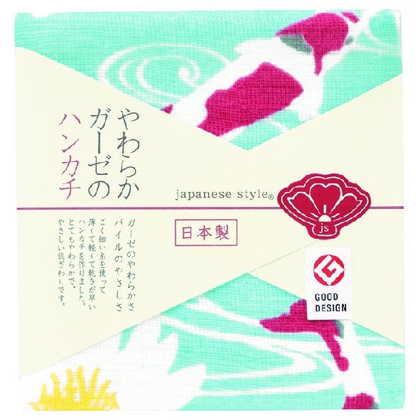《福本日本》日本製 日織商工 日織手帕  日本進口 開發票 日本風 和風 純棉手帕 日本毛巾 日本手帕 小方巾-規格圖6