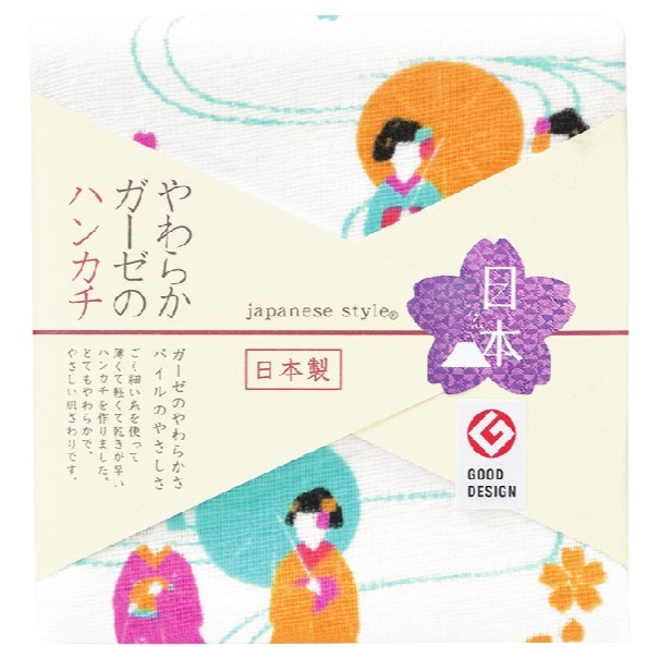 《福本日本》日本製 日織商工 日織手帕  日本進口 開發票 日本風 和風 純棉手帕 日本毛巾 日本手帕 小方巾-規格圖6
