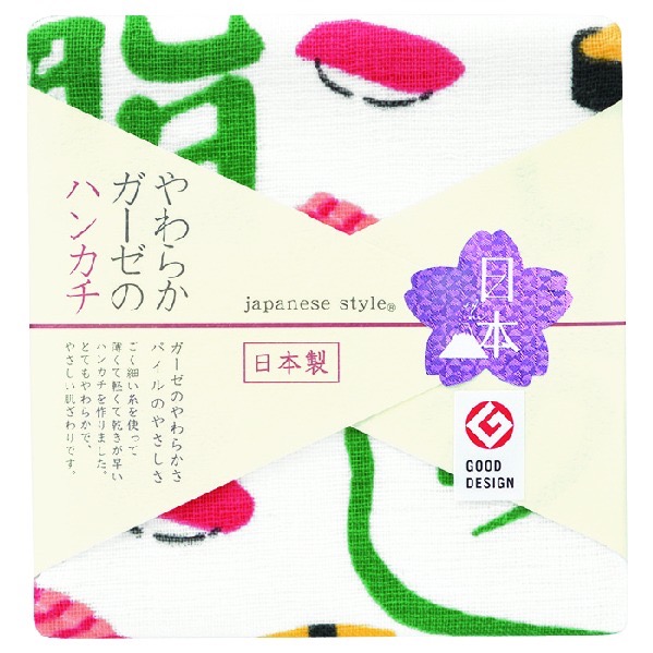 《福本日本》日本製 日織商工 日織手帕  日本進口 開發票 日本風 和風 純棉手帕 日本毛巾 日本手帕 小方巾-規格圖6