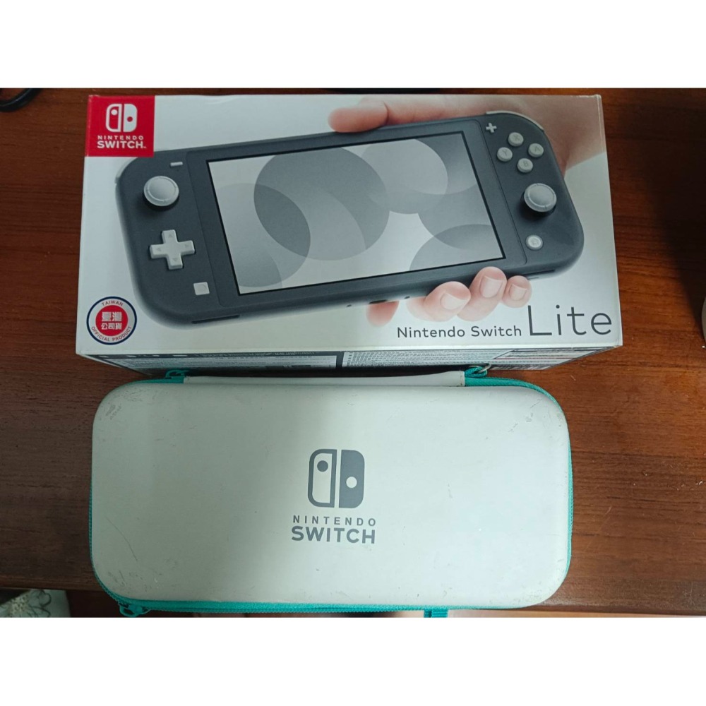 冰犽二手 Switch Lite 二手主機 灰色有盒-細節圖5