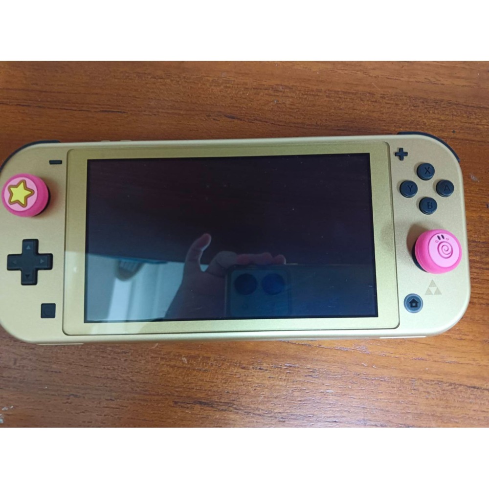 NS 冰犽 二手Switch lite 海拉魯主機有盒  已貼玻璃貼 含一個收納包-細節圖8