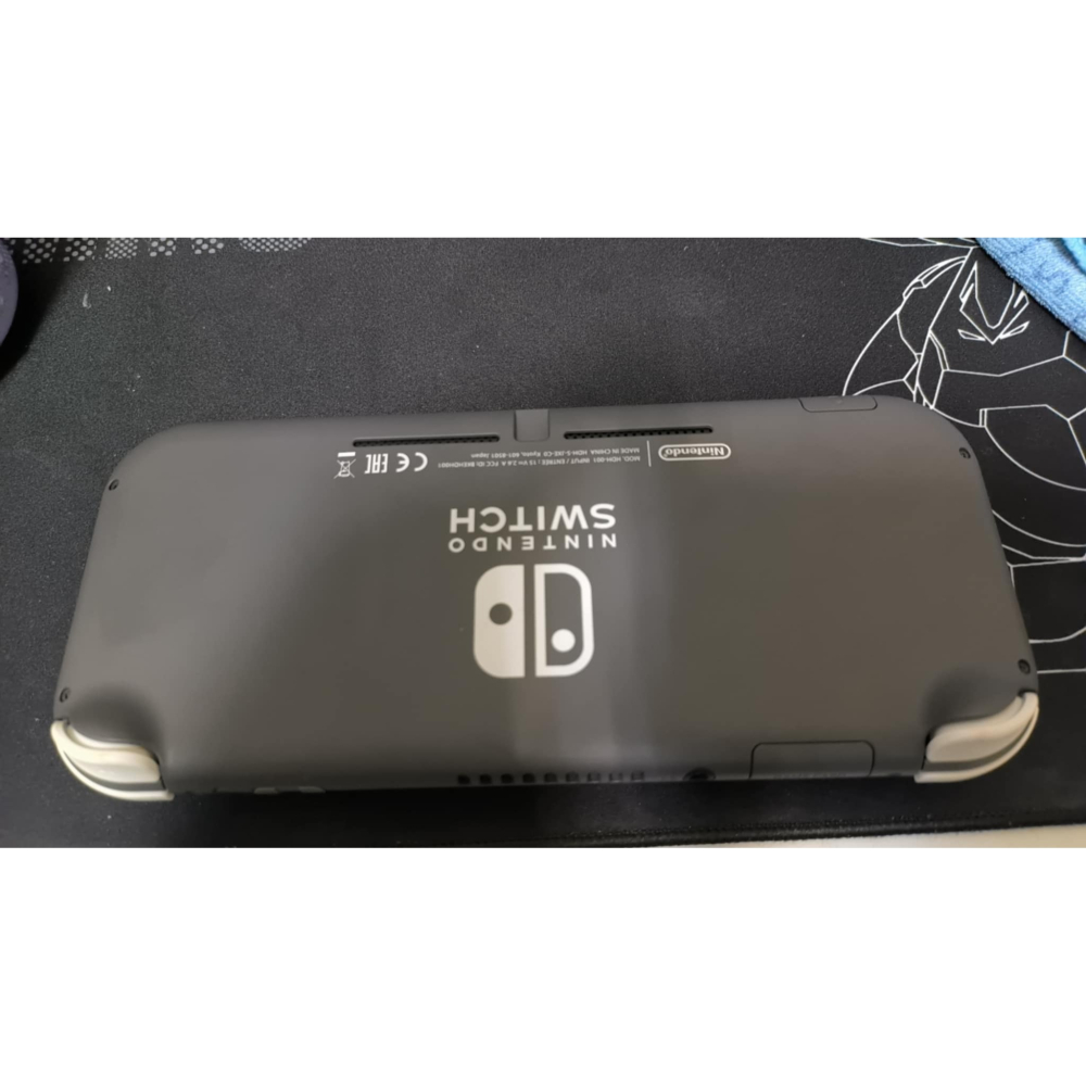 冰犽 Switch Lite 二手主機 灰色有盒 含64g記憶卡 收納包 保護貼-細節圖8
