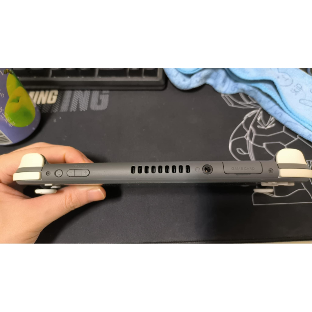 冰犽 Switch Lite 二手主機 灰色有盒 含64g記憶卡 收納包 保護貼-細節圖9