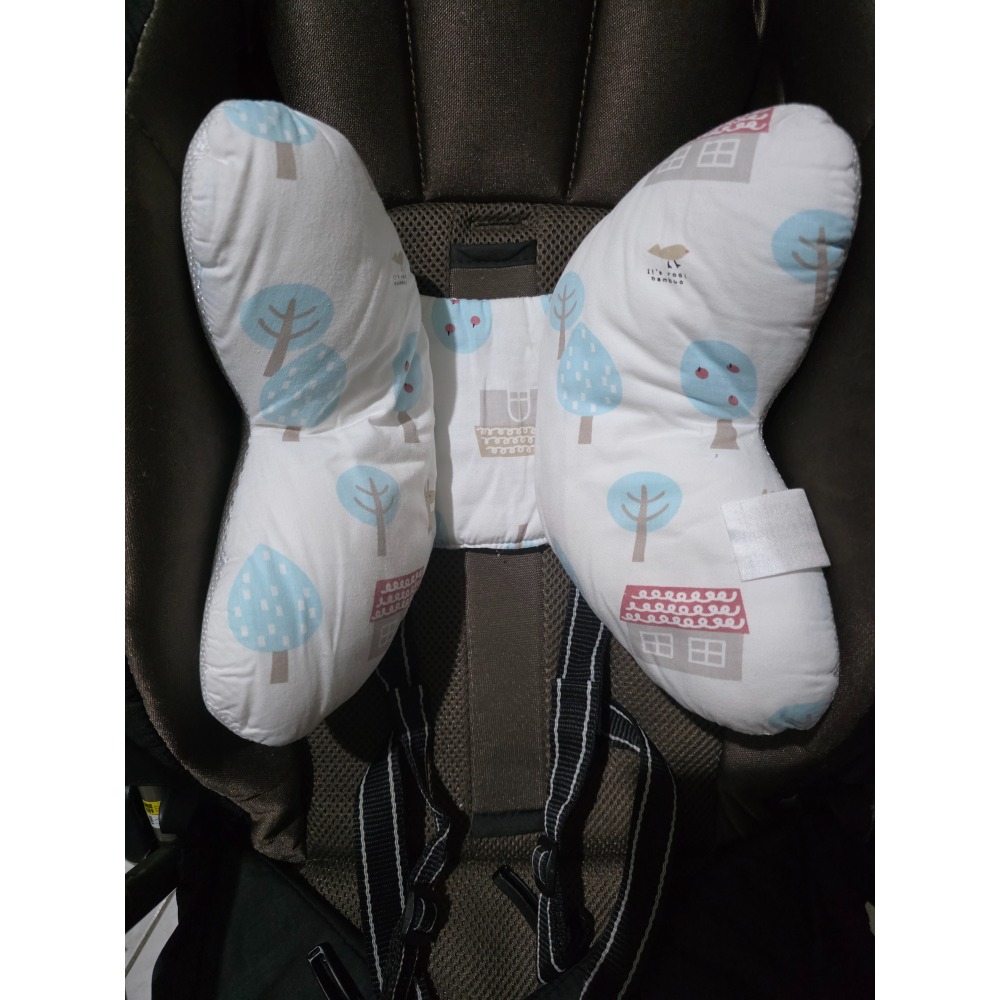 （二手）寶寶推車蝴蝶枕-可固定-細節圖3