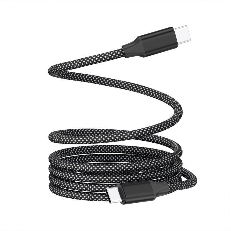 AI HOME Type-C Lightning 編織線 磁吸 快充傳輸線 PD60W 充電線 耐折拉易收納 相容多裝置-規格圖9