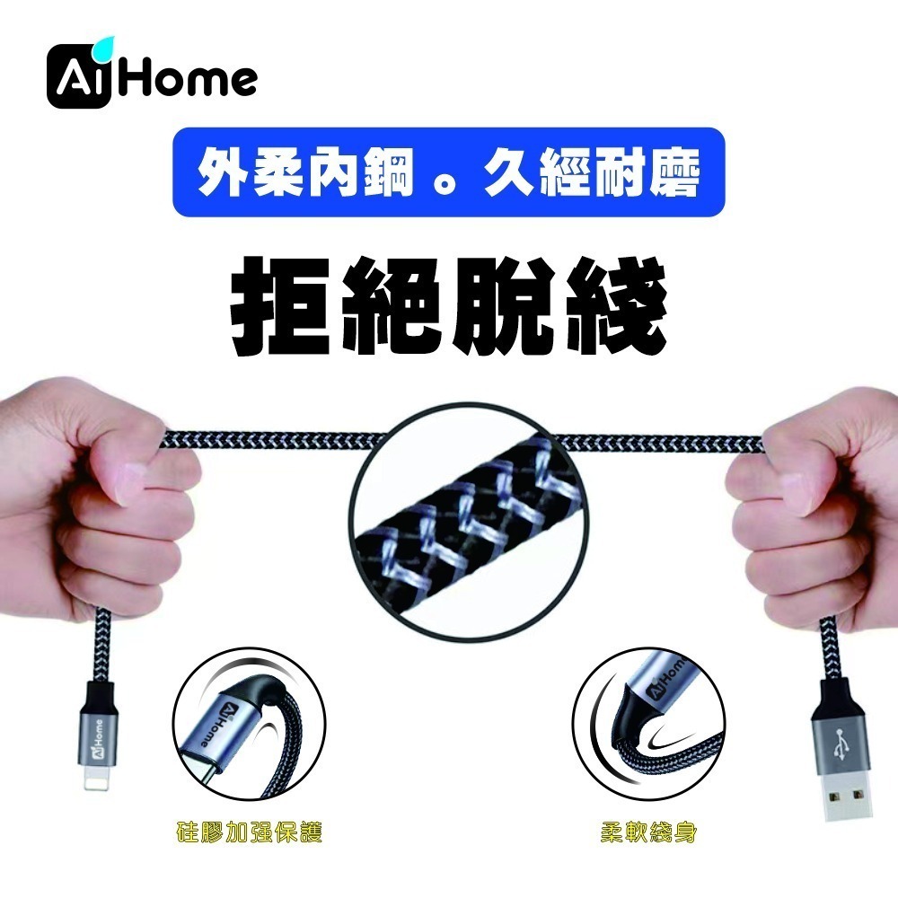 33W GaN 氮化鎵 雙孔快充組 充電頭+充電線 A TO L 編織線 適用蘋果iPhone 安卓 豆腐頭 充電器-細節圖6