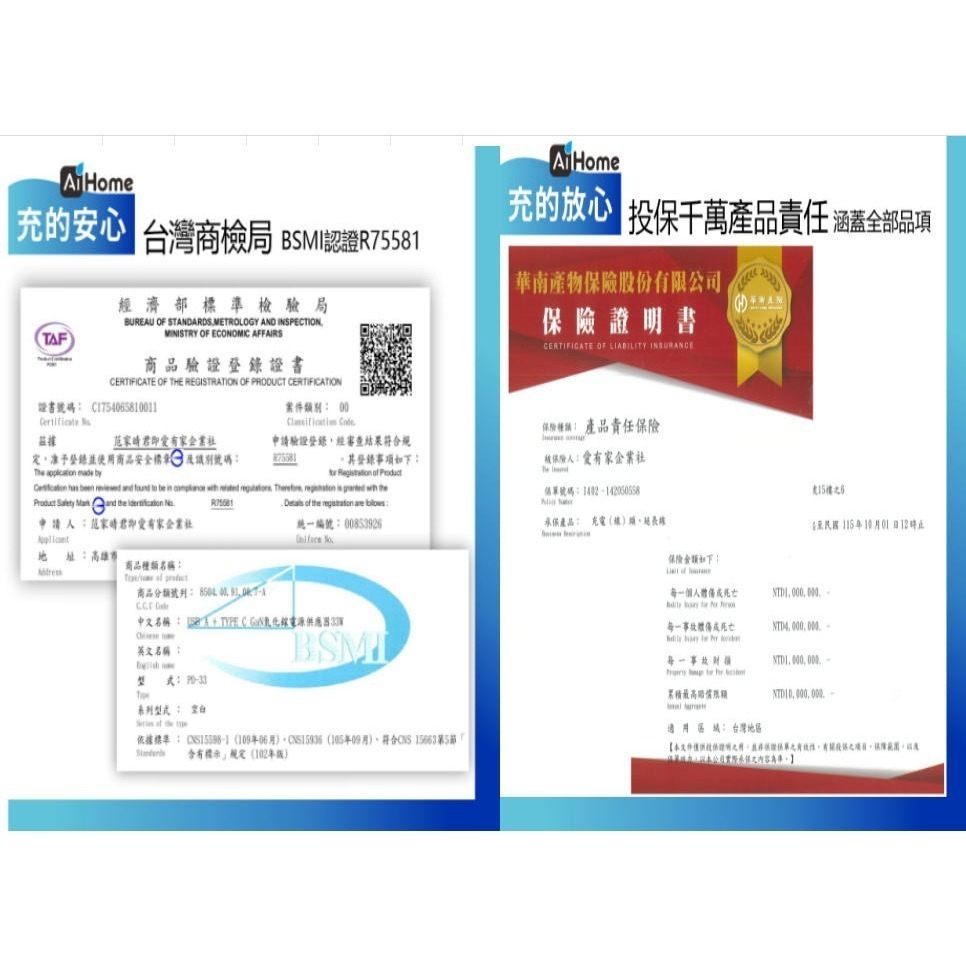 33W GaN 氮化鎵 雙孔快充組 充電頭+充電線 A TO L 編織線 適用蘋果iPhone 安卓 豆腐頭 充電器-細節圖9