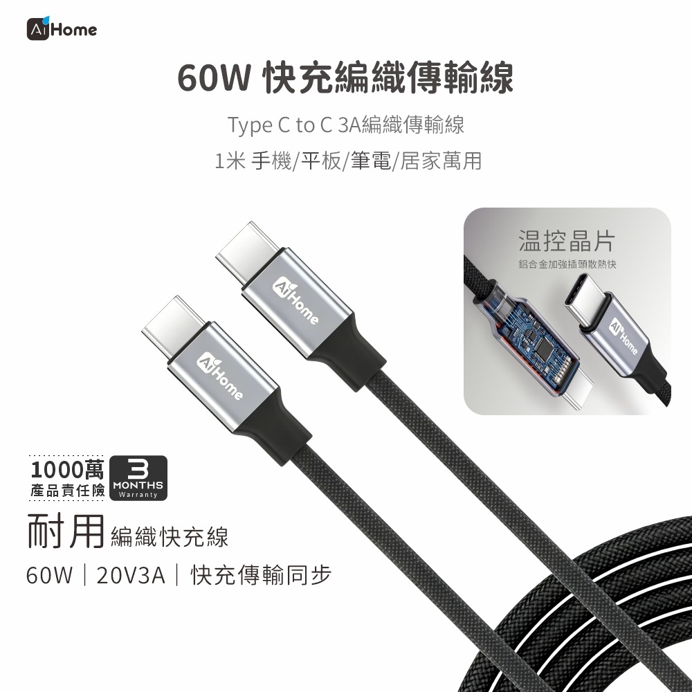 【AiHome】33W GaN 雙孔快充組，可選編織線，手機通用不傷機 通過 BSMI R75581 認證，安全穩定快充-細節圖10